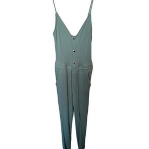 Fashion Nova‎ Bodysuit size small Jogger style light green 

K002